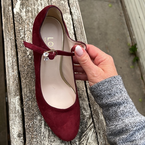 COPY - LODI Ladies Suede Burgundy NWOT bundle 2 for $30 - Picture 7 of 9